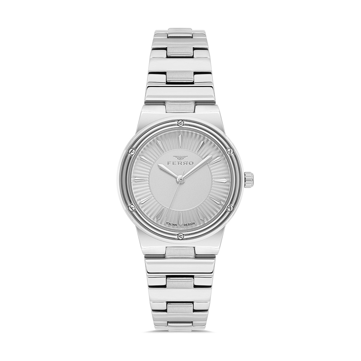 MONTRE FERRO FEMME SIMPLE ACIER